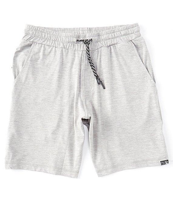 Salt Life Stride 19#double; Outseam Heathered-Knit Shorts Product Image