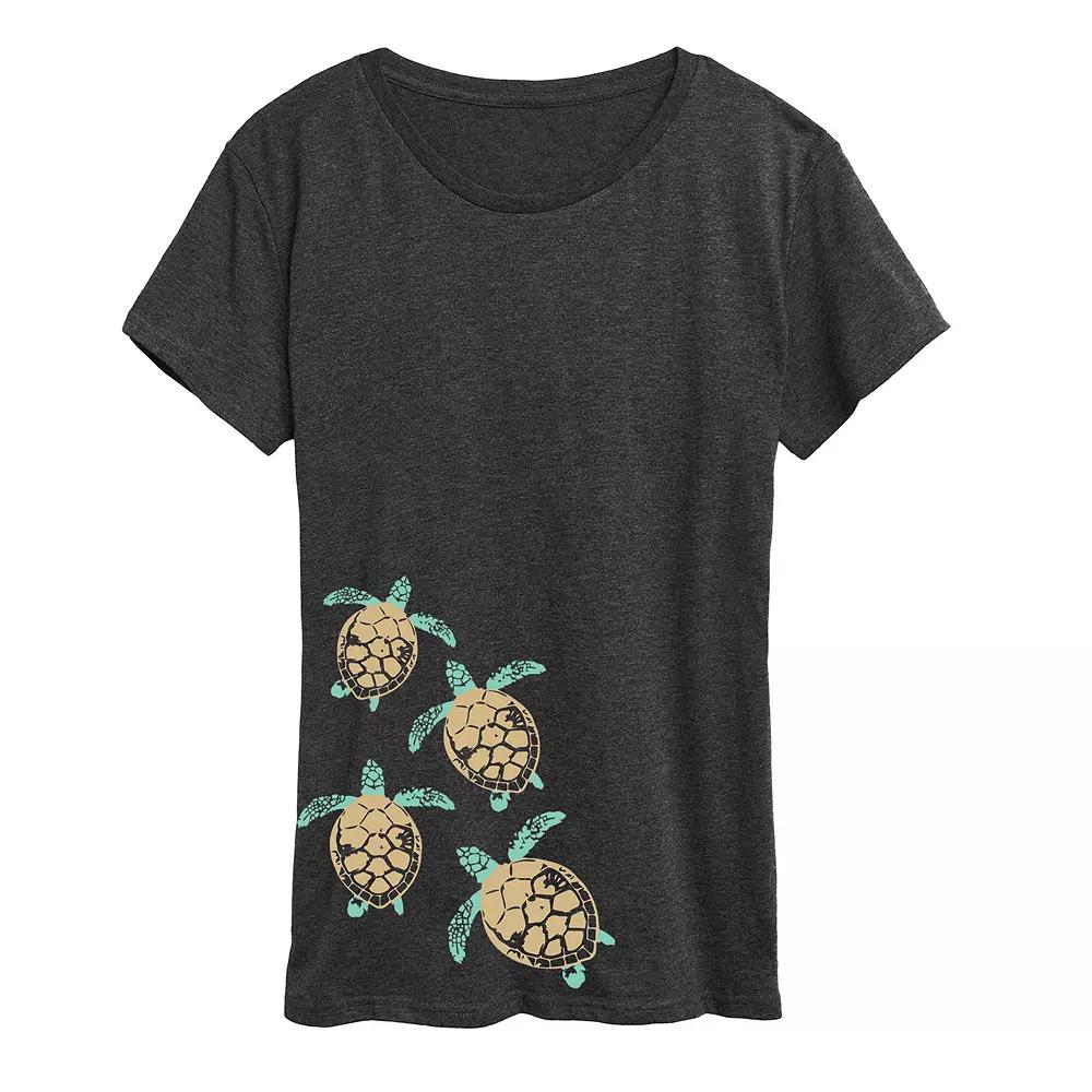 Plus Baby Turtle Trail Graphic Tee, Women's,  Product Image