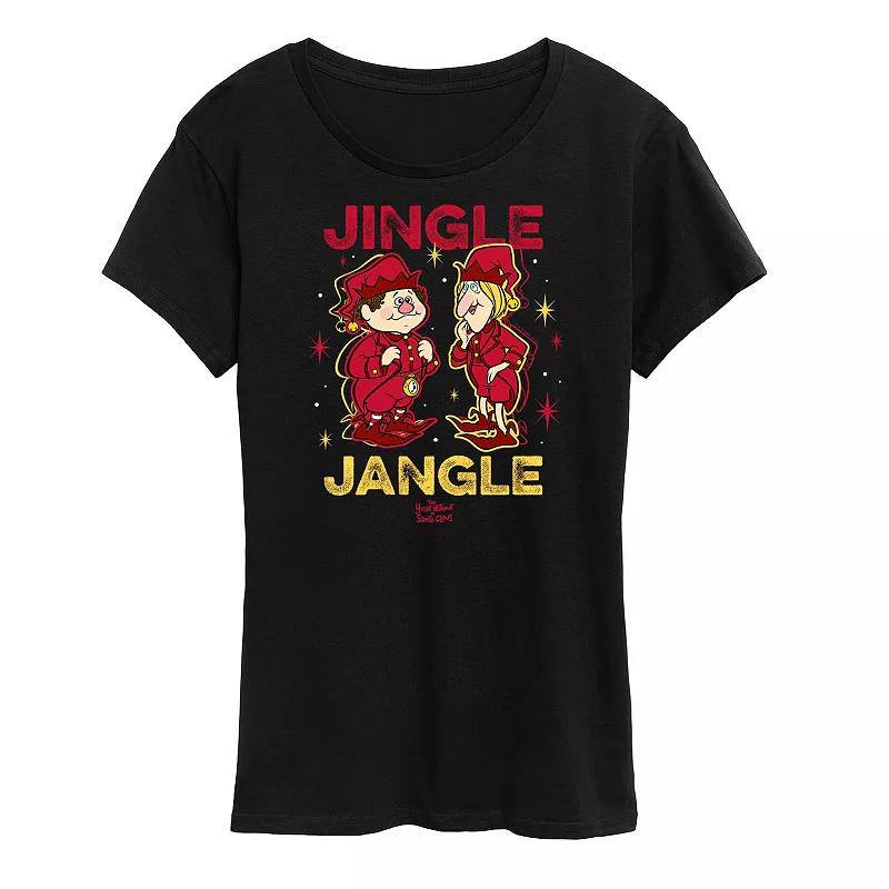 Women's The Year Without Santa Claus Jingle Jangle Graphic Tee, Girl's,  Product Image