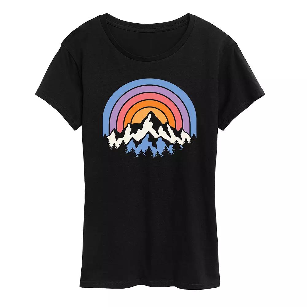 Women's Sunset Mountains Graphic Tee,  Product Image