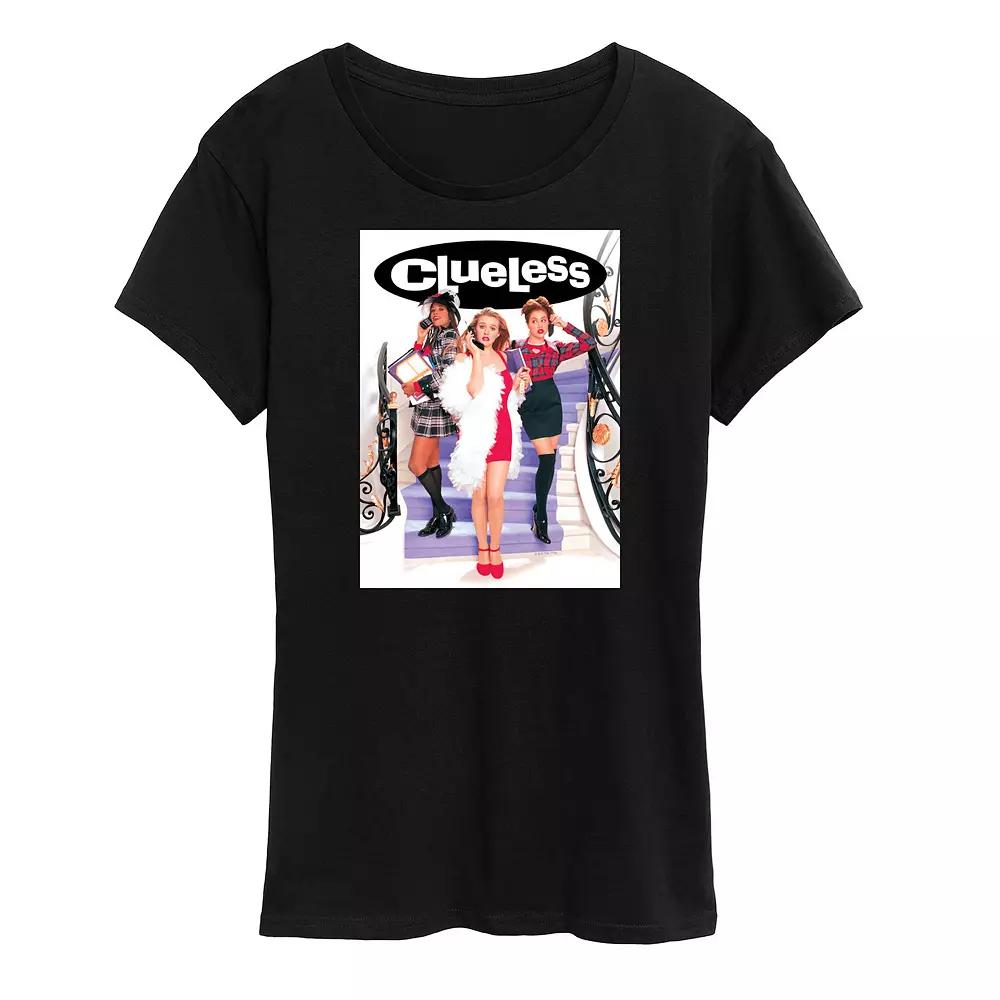Women's Clueless Poster Graphic Tee, Girl's,  Product Image