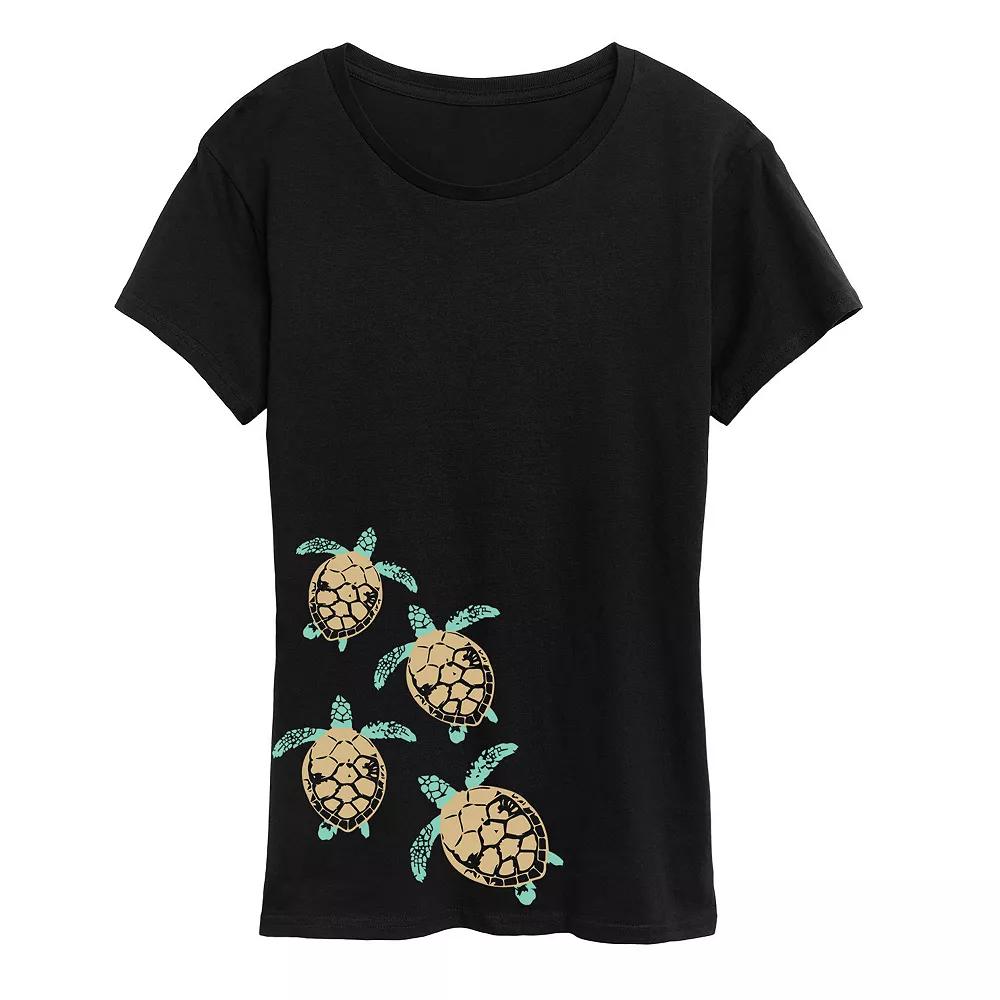 Plus Baby Turtle Trail Graphic Tee, Women's,  Product Image