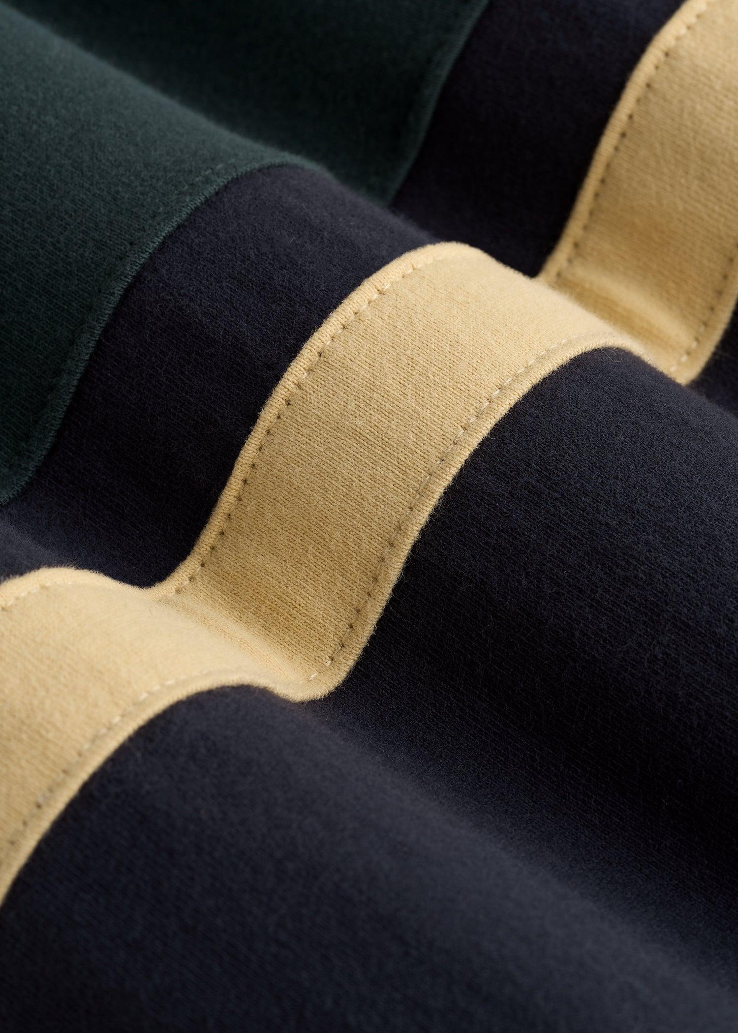 Rugby Long Sleeve Shirt for Tall Men in Navy Multi Male Product Image