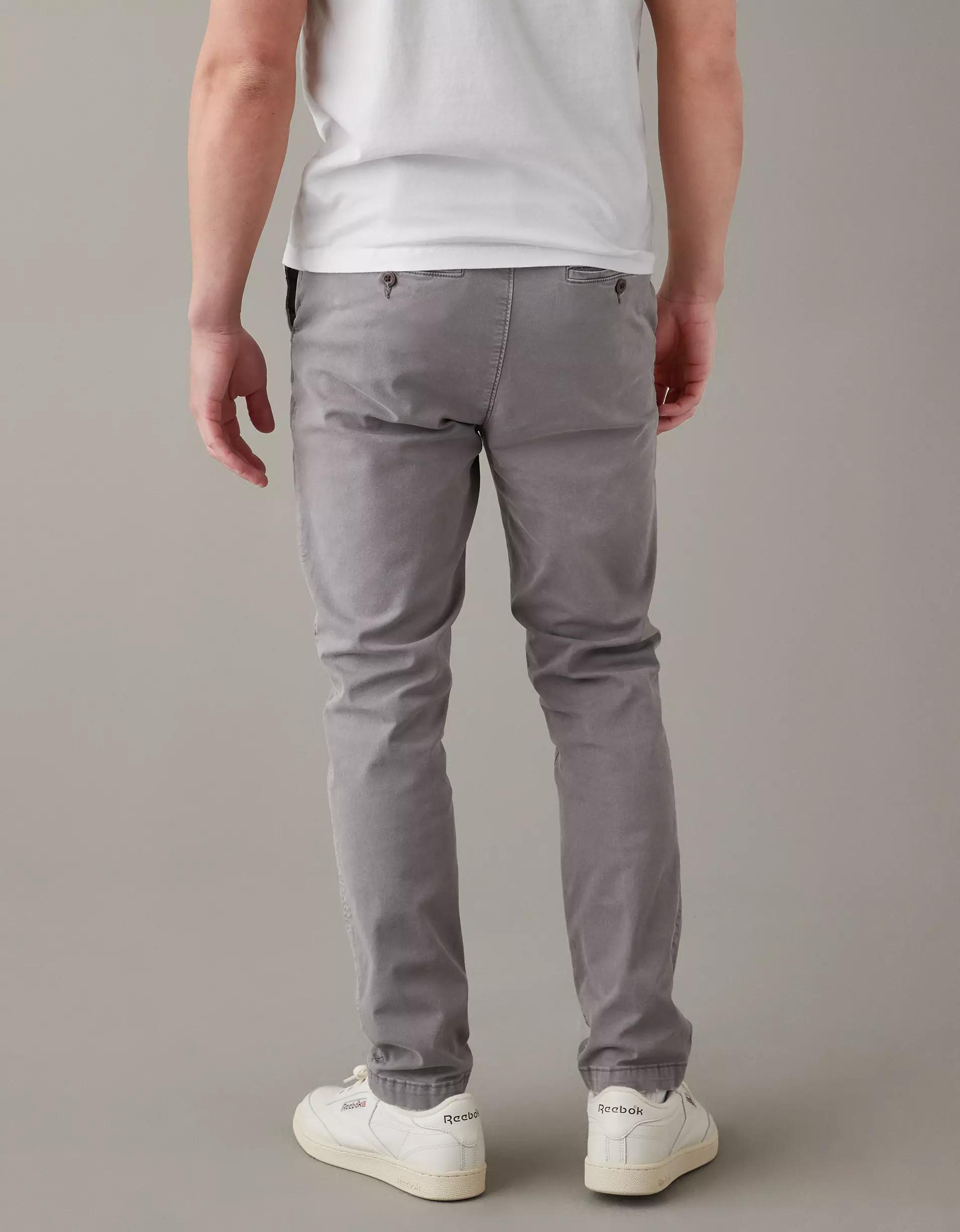 AE Flex Slim Lived-In Khaki Pant Product Image