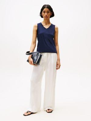 Drapey V-Neck Tank Top Product Image