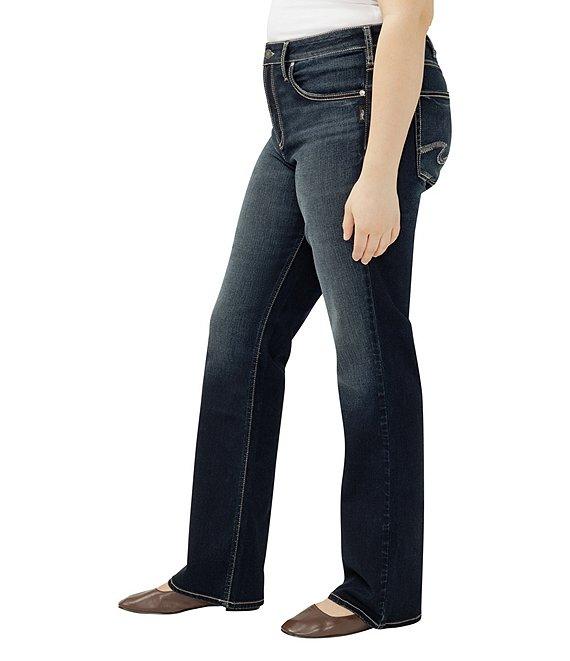Silver Jeans Co. Plus Size Avery High Rise Slim Bootcut Jeans Product Image