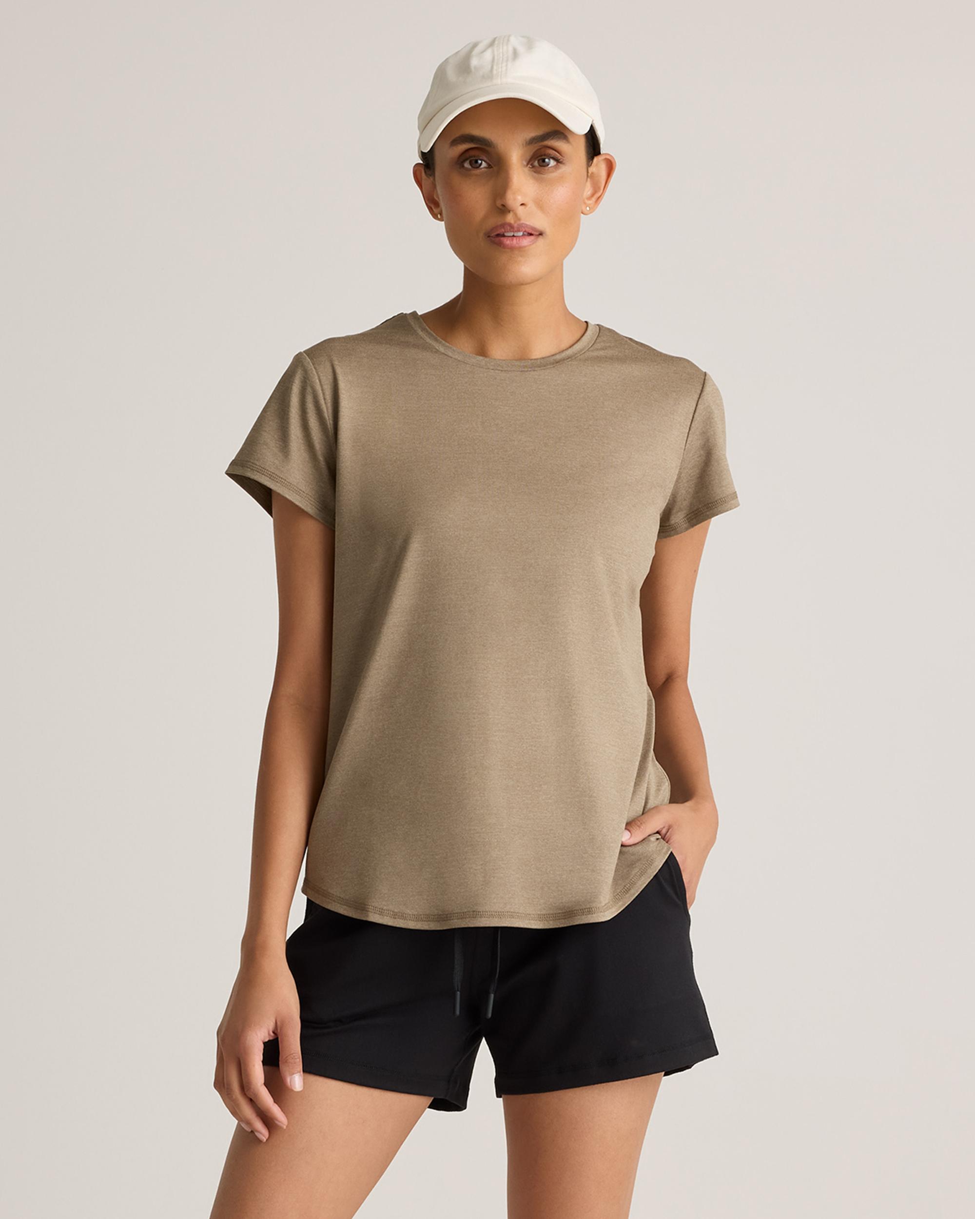 Quince | Women's Flowknit Breeze T-Shirt Size XS, 100% Polyester Product Image