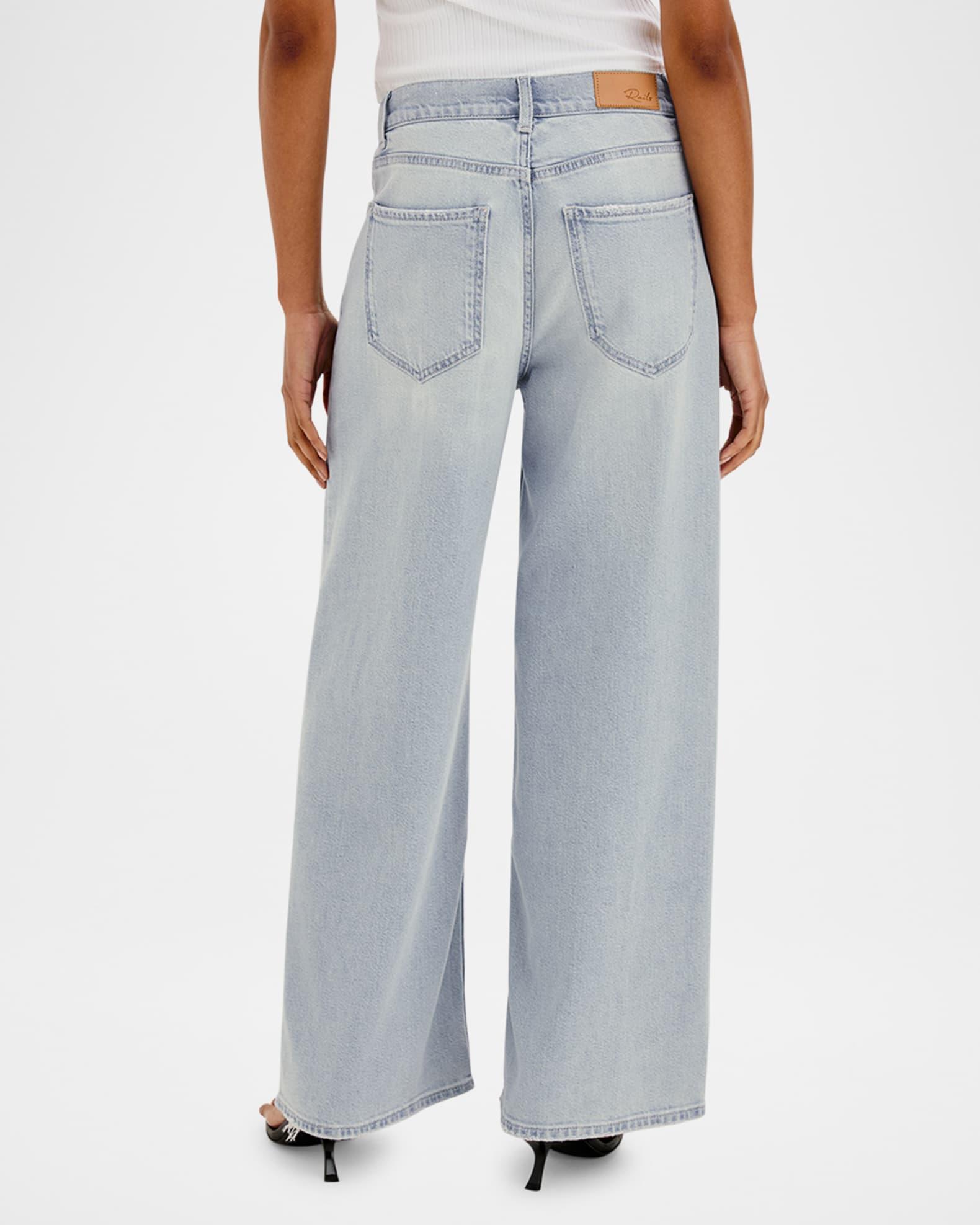 Angeleno Drawstring Wide-Leg Jeans Product Image