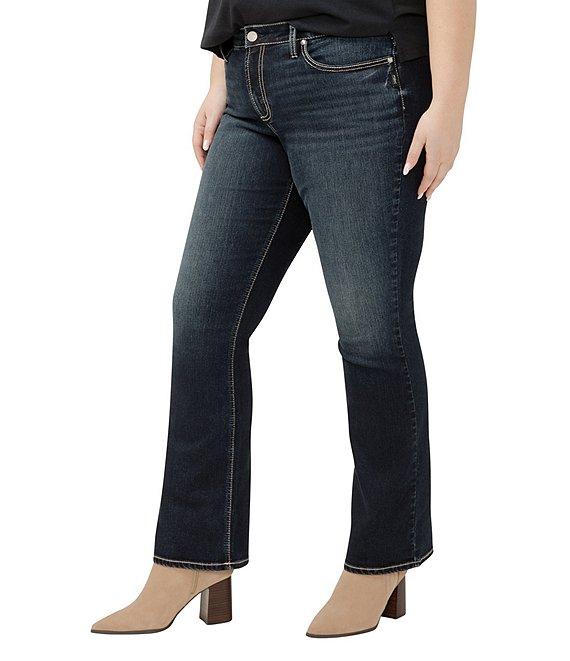 Silver Jeans Co. Plus Size Suki Mid Rise Bootcut Jeans Product Image