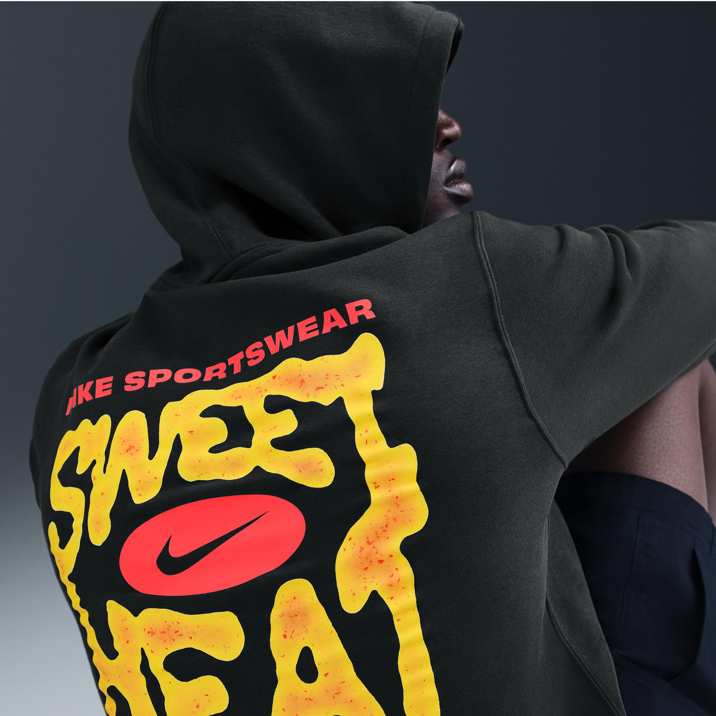 Mens Nike Sportswear Club Sole Food Pullover Fleece Hoodie | IB4144-045 Product Image