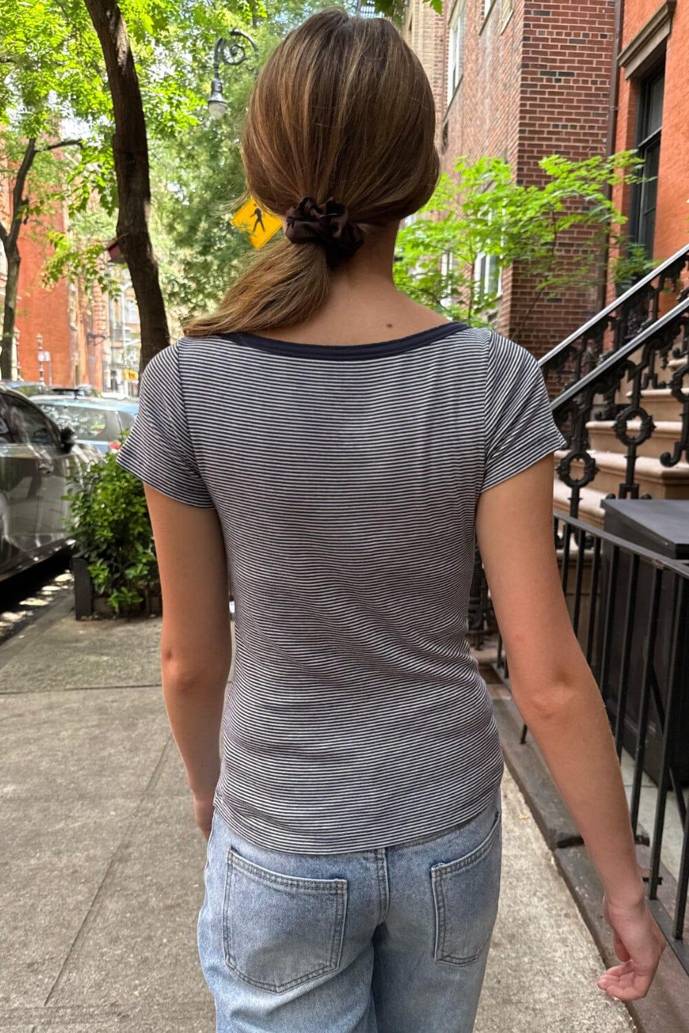 Zelly Striped Top Product Image