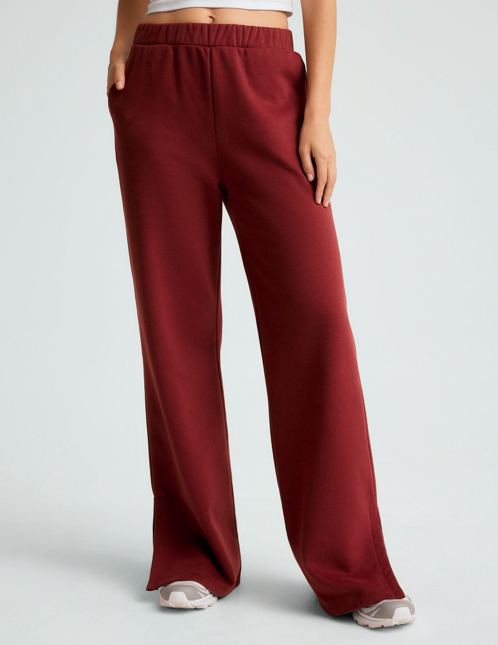 LuxeFleece Wide Leg Pant Product Image