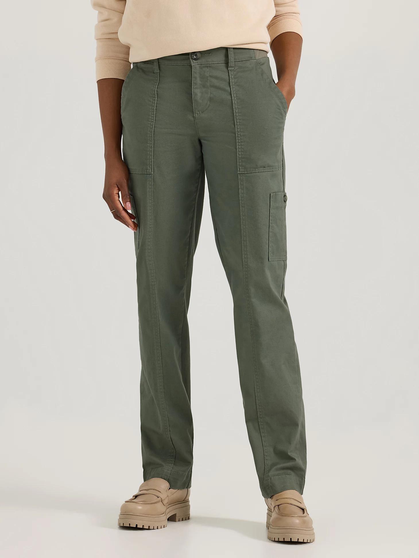 Women's Ultra Lux Comfort with Flex-to-Go Loose Utility Pant | Women's Pants | Lee® Product Image