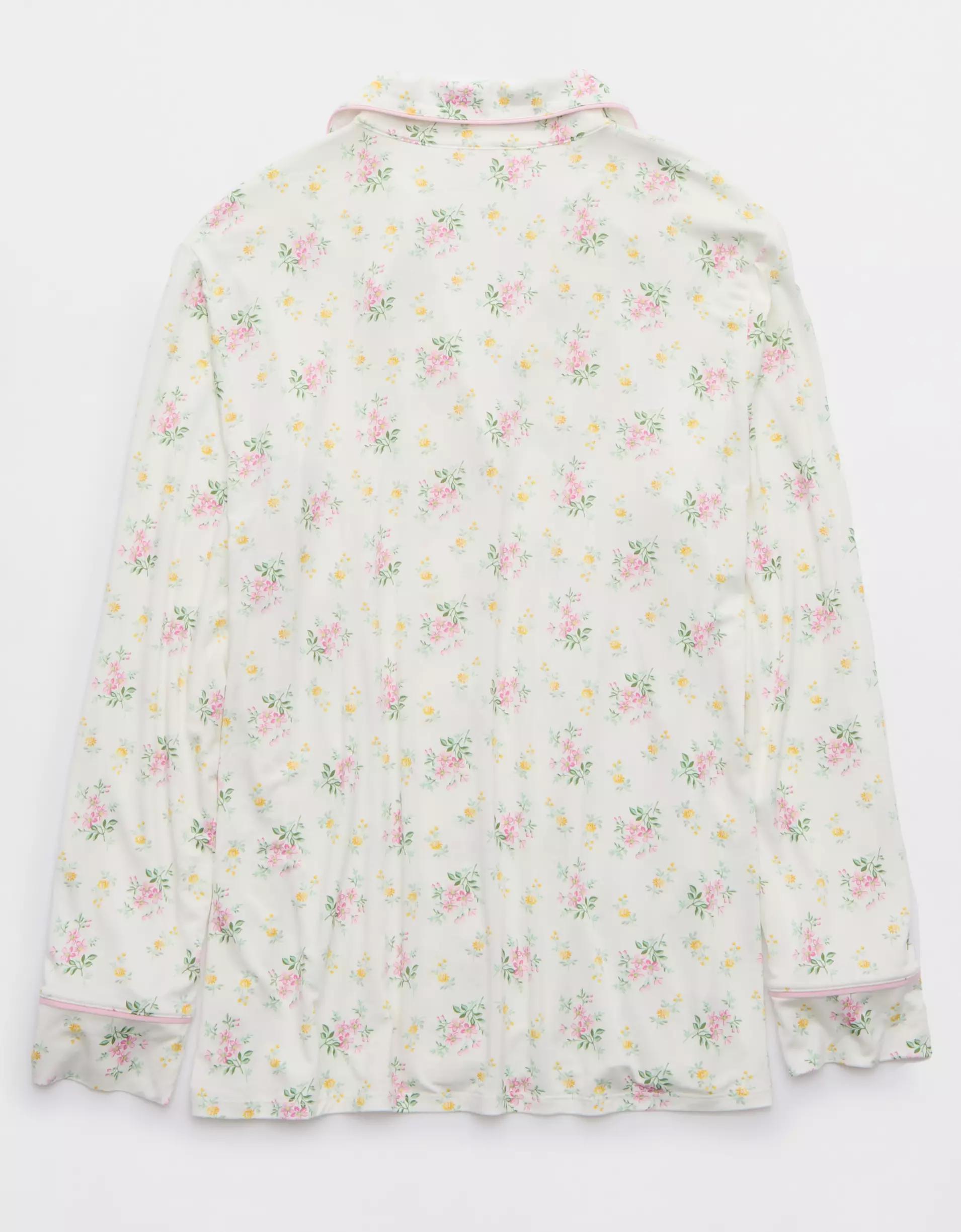 Aerie Real Soft® Pajama Shirt Product Image