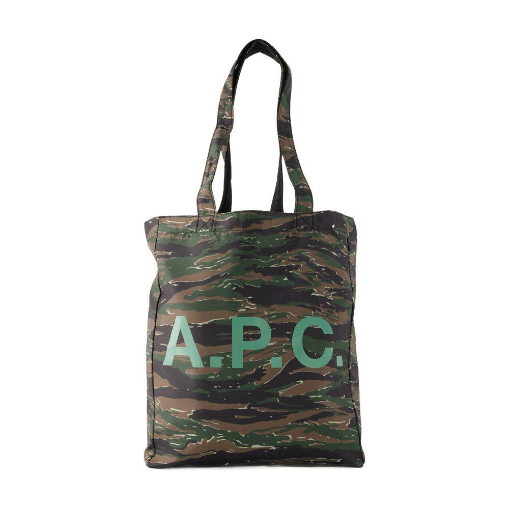 APC A.p.c. Lou Reversible Tote Bag In Brown Product Image