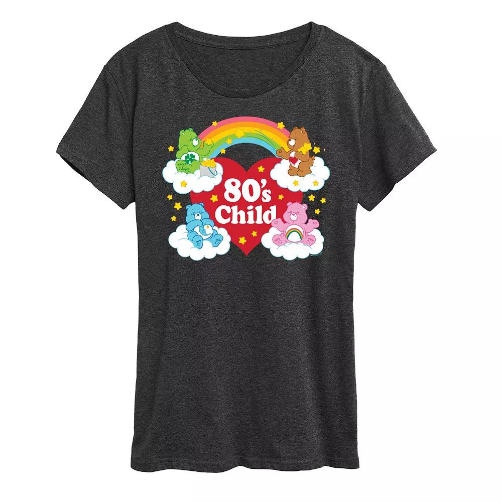 Women's Care Bears 80's Child Graphic Tee, Girl's,  Product Image