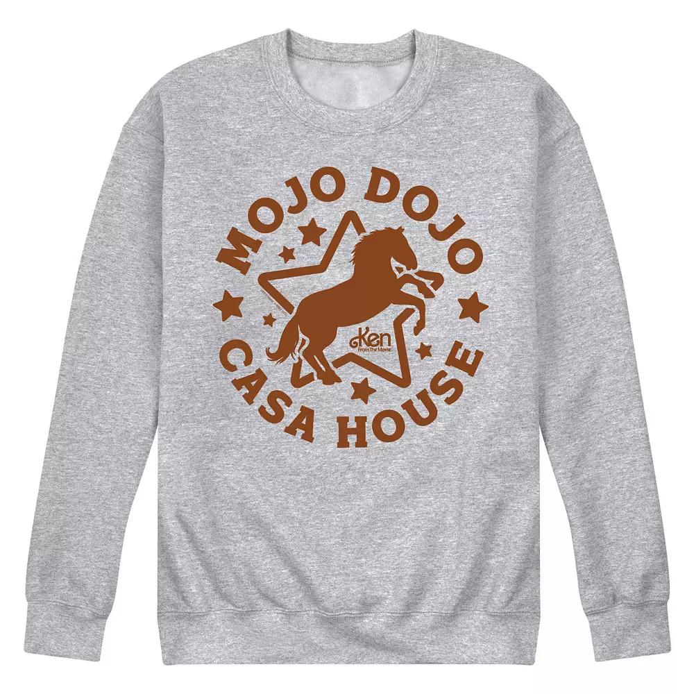 Men's Barbie™ The Movie Mojo Dojo Casa House Fleece Sweatshirt,  Product Image