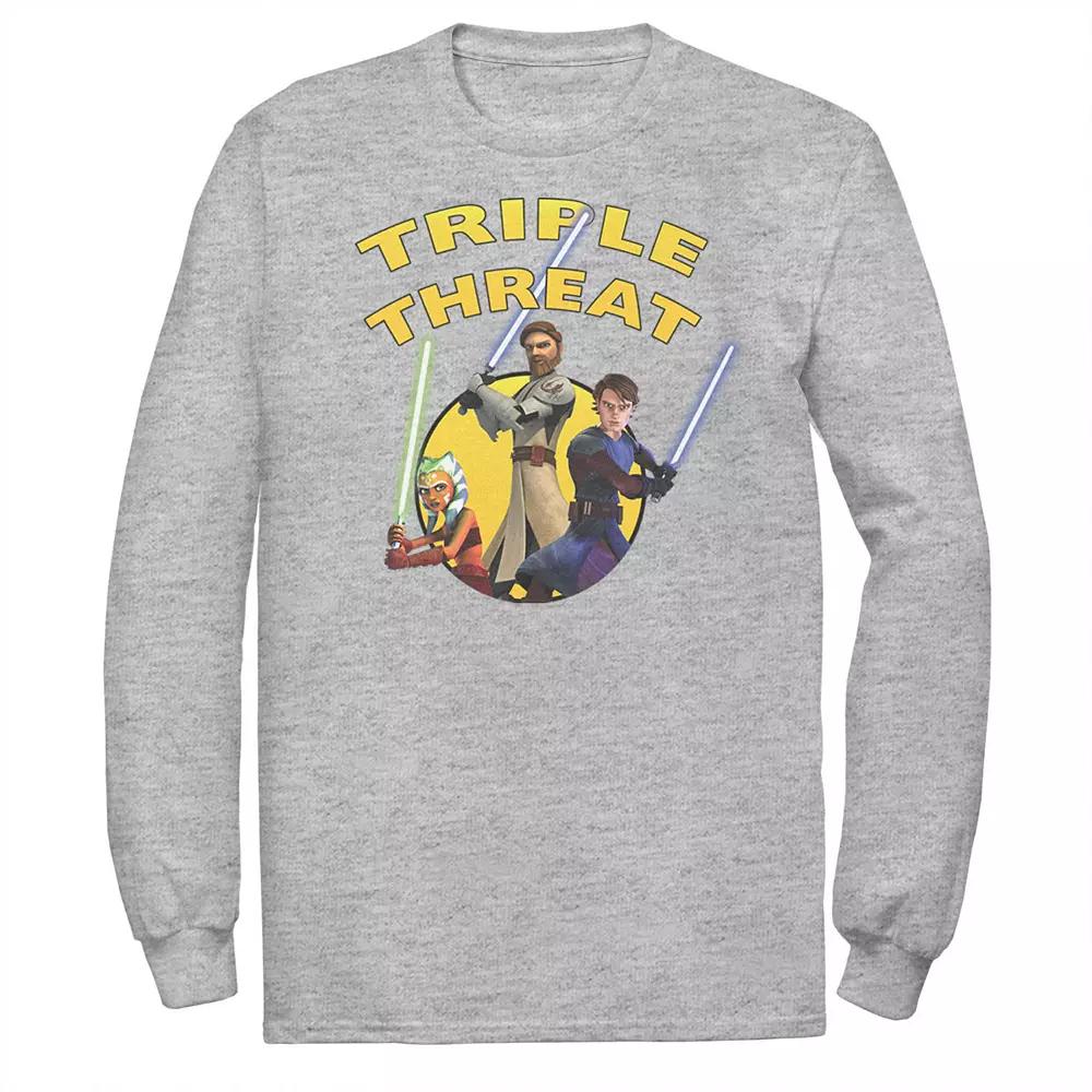 Men's Star Wars: Clone Wars Group Shot Triple Threat Tee,  Product Image