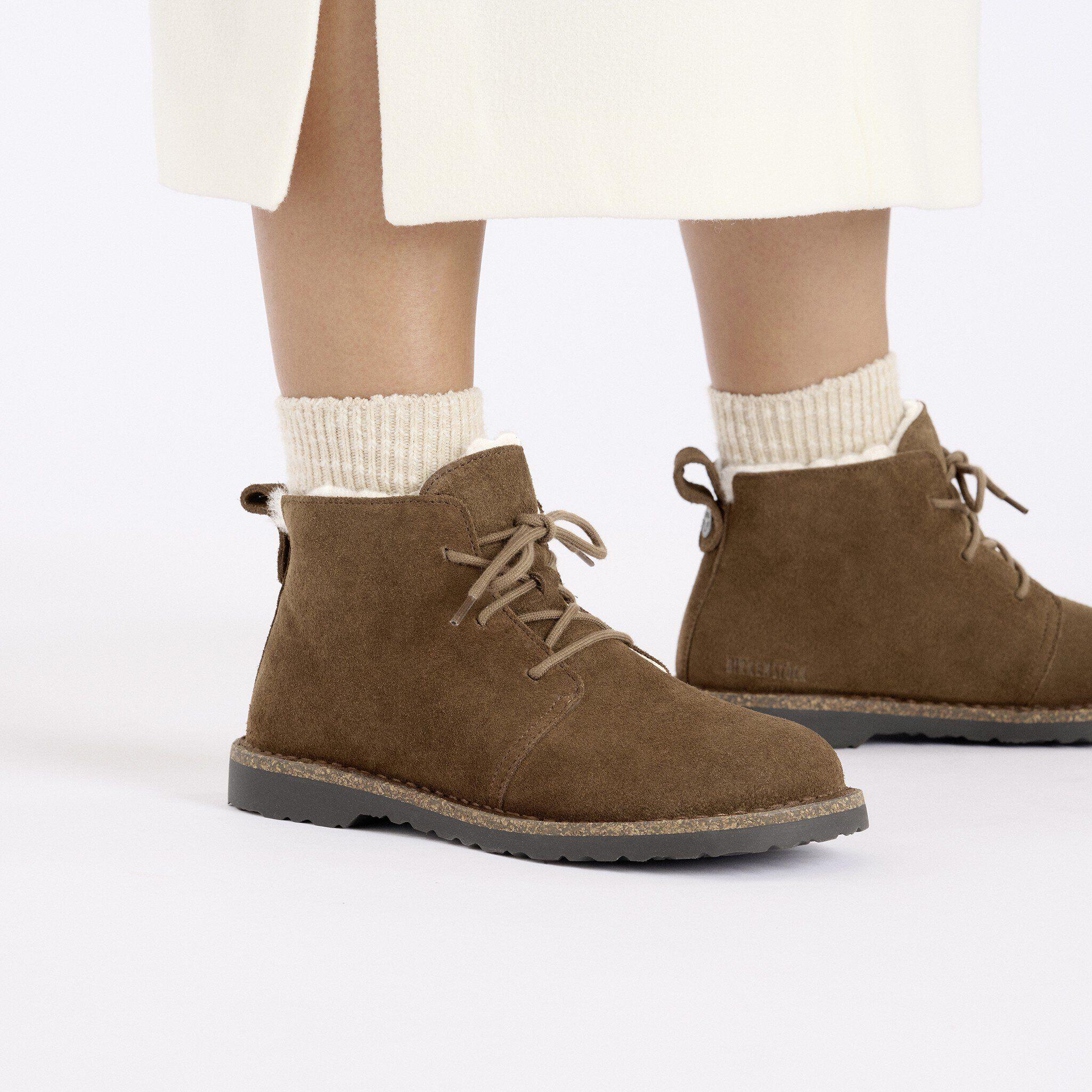 Uppsala Mid Shearling Suede Leather Product Image