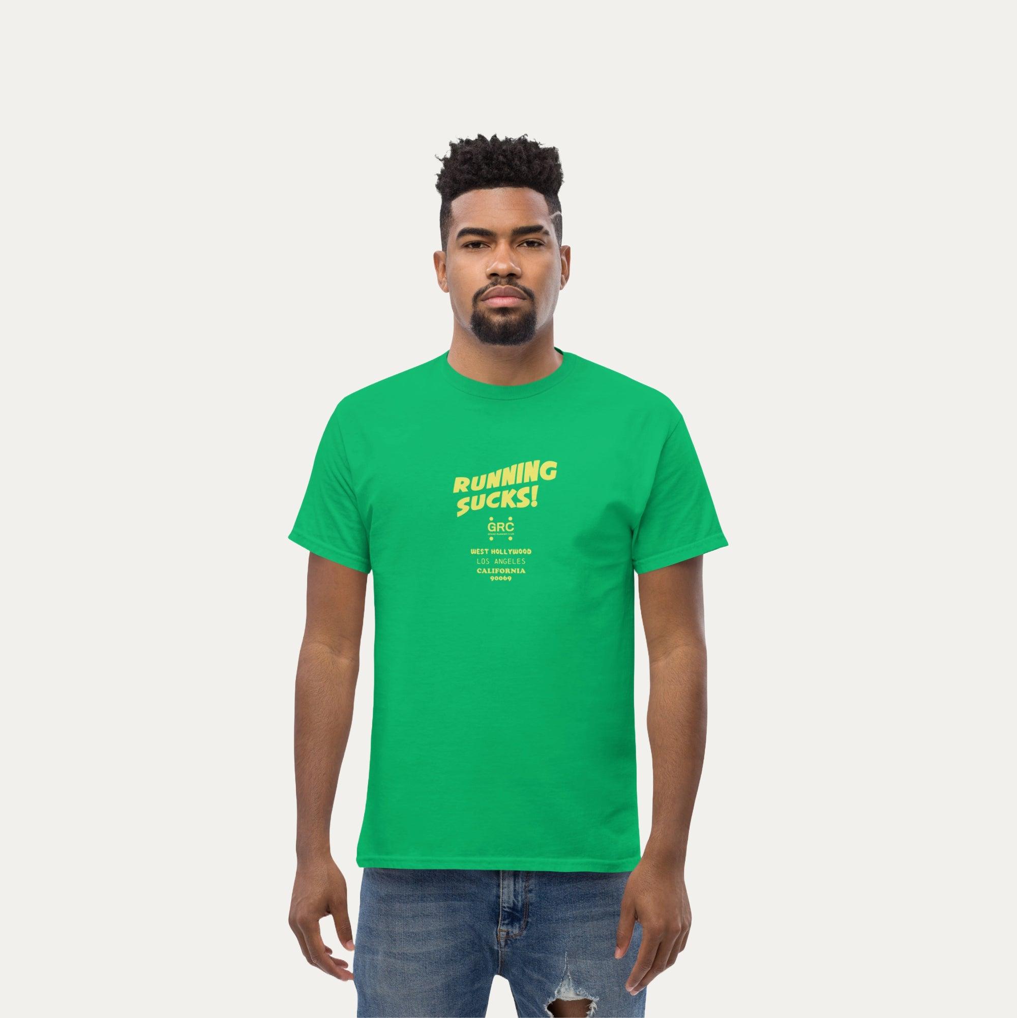GRC Running Sucks Graphic Tee Male Product Image