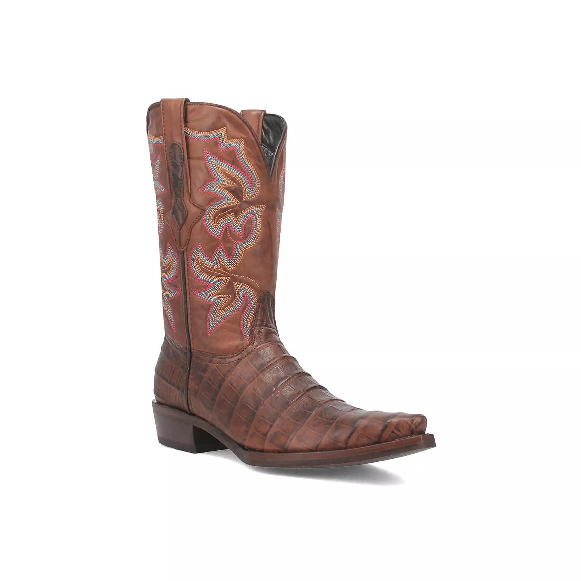 Dingo Gator Men's Leather Boots,  Product Image