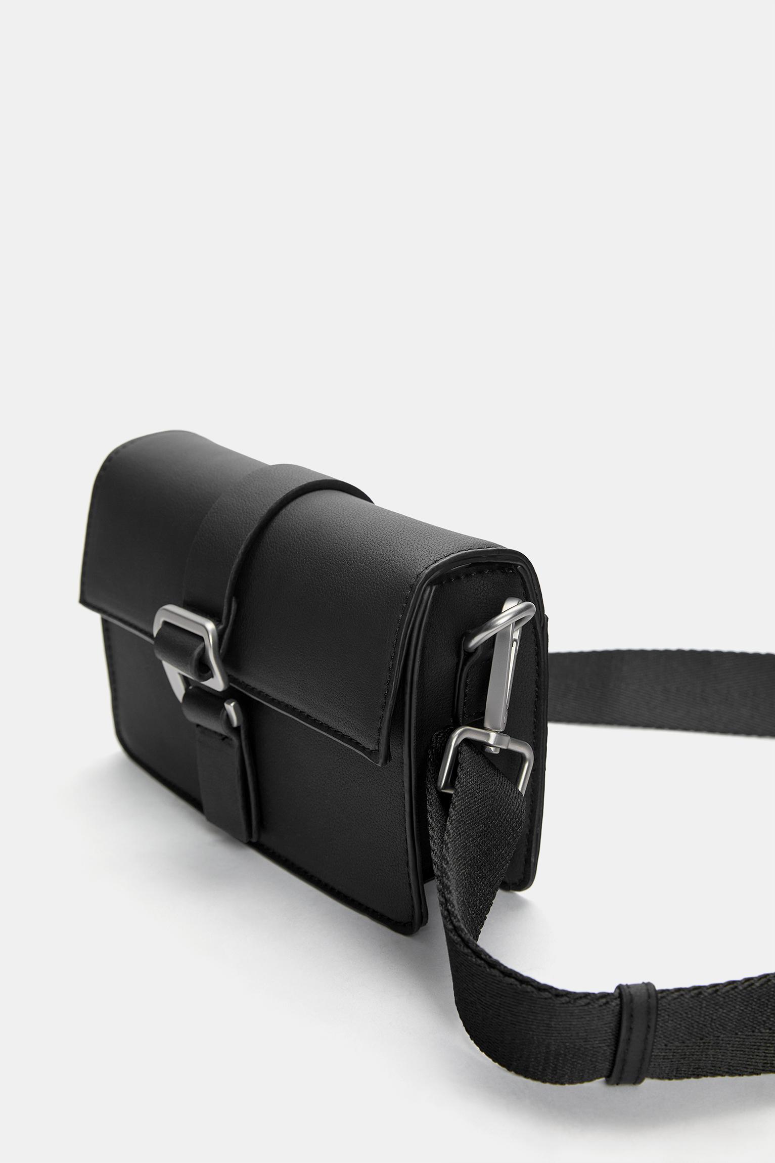 Crossbody bag with buckle Product Image