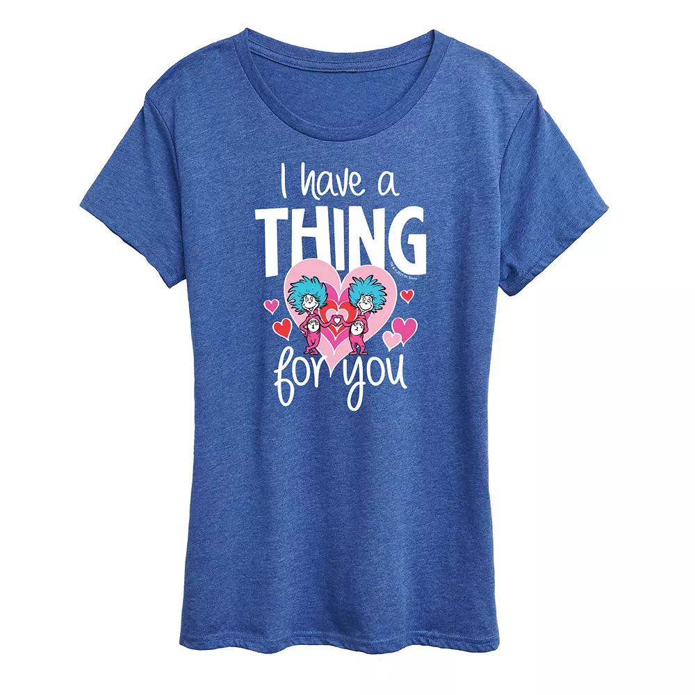 Women's Dr. Seuss I Have A Thing For You Graphic Tee,  Product Image