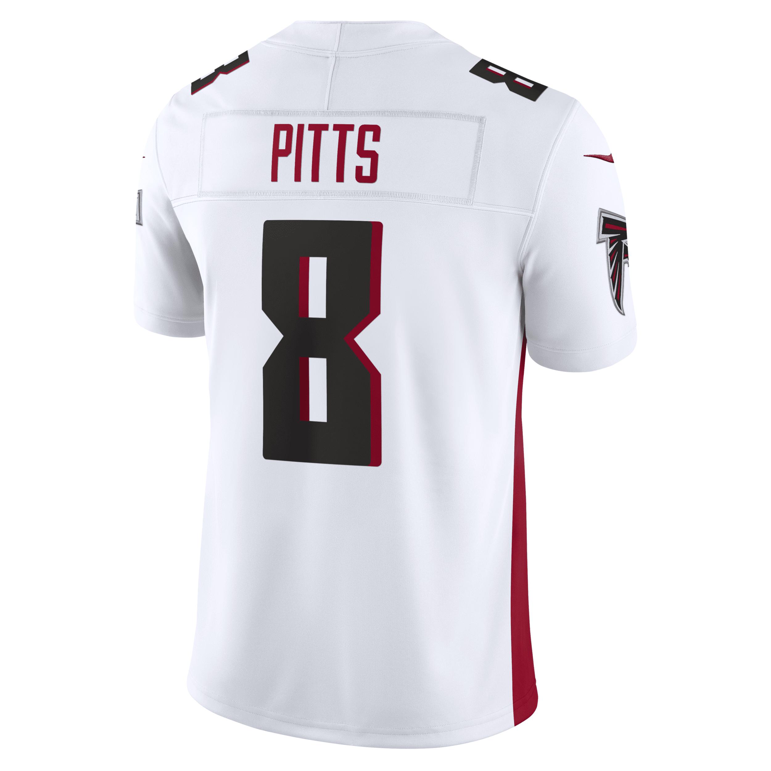 Men's Nike Kyle Pitts White Atlanta Falcons Vapor F.U.S.E. Limited Jersey,  Product Image