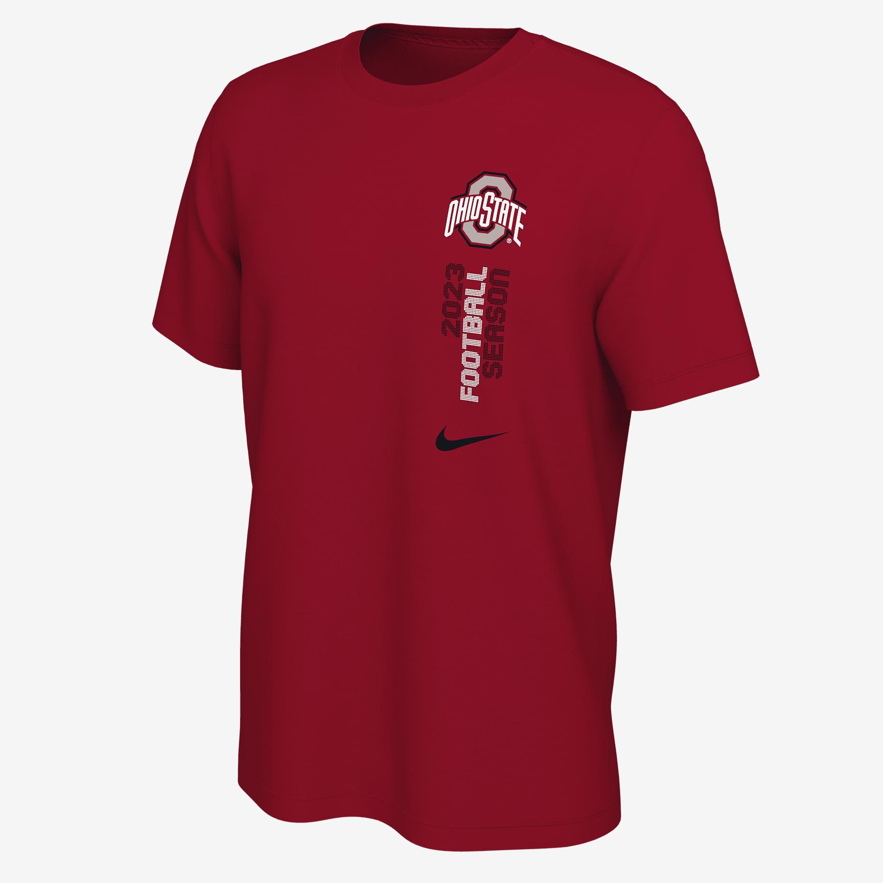 Ohio State Schedule Men's Nike College T-Shirt Product Image