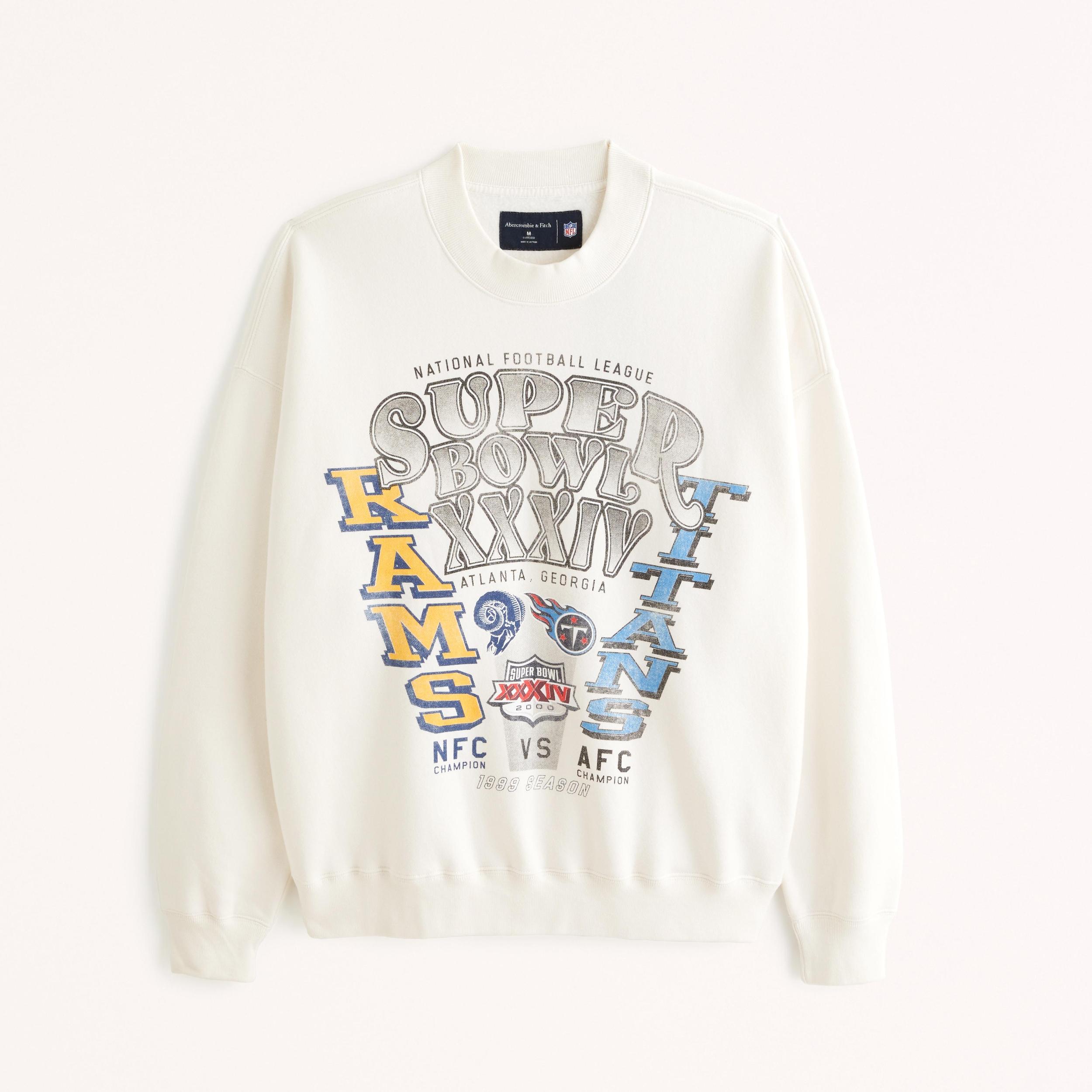 New England Patriots Graphic Crew Sweatshirt Product Image