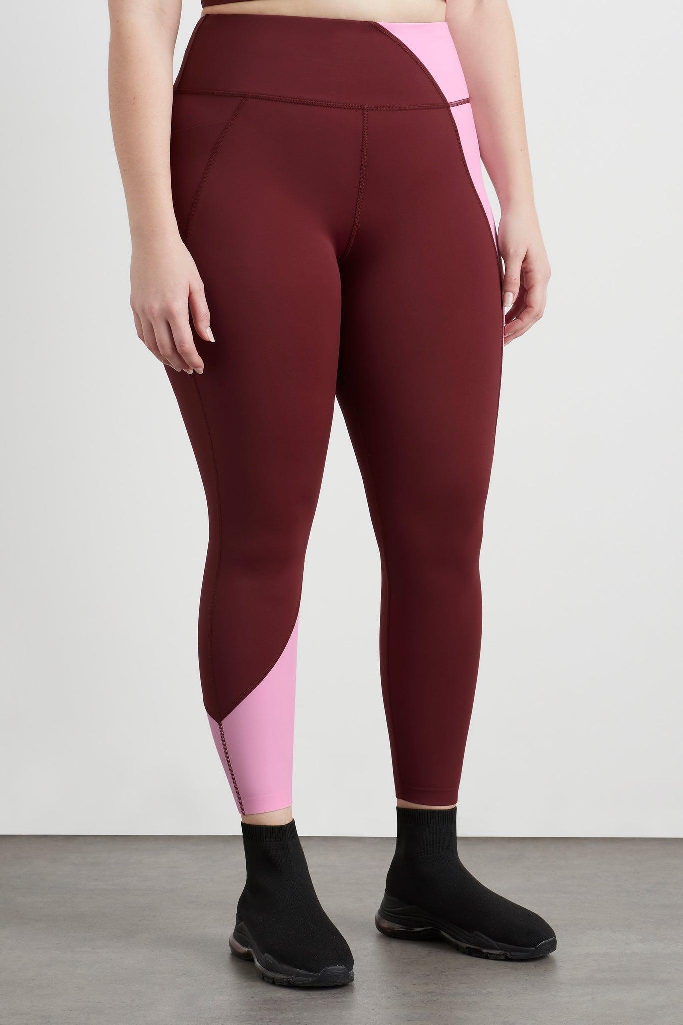High Rise Colour Block 7/8 Legging 226 Product Image