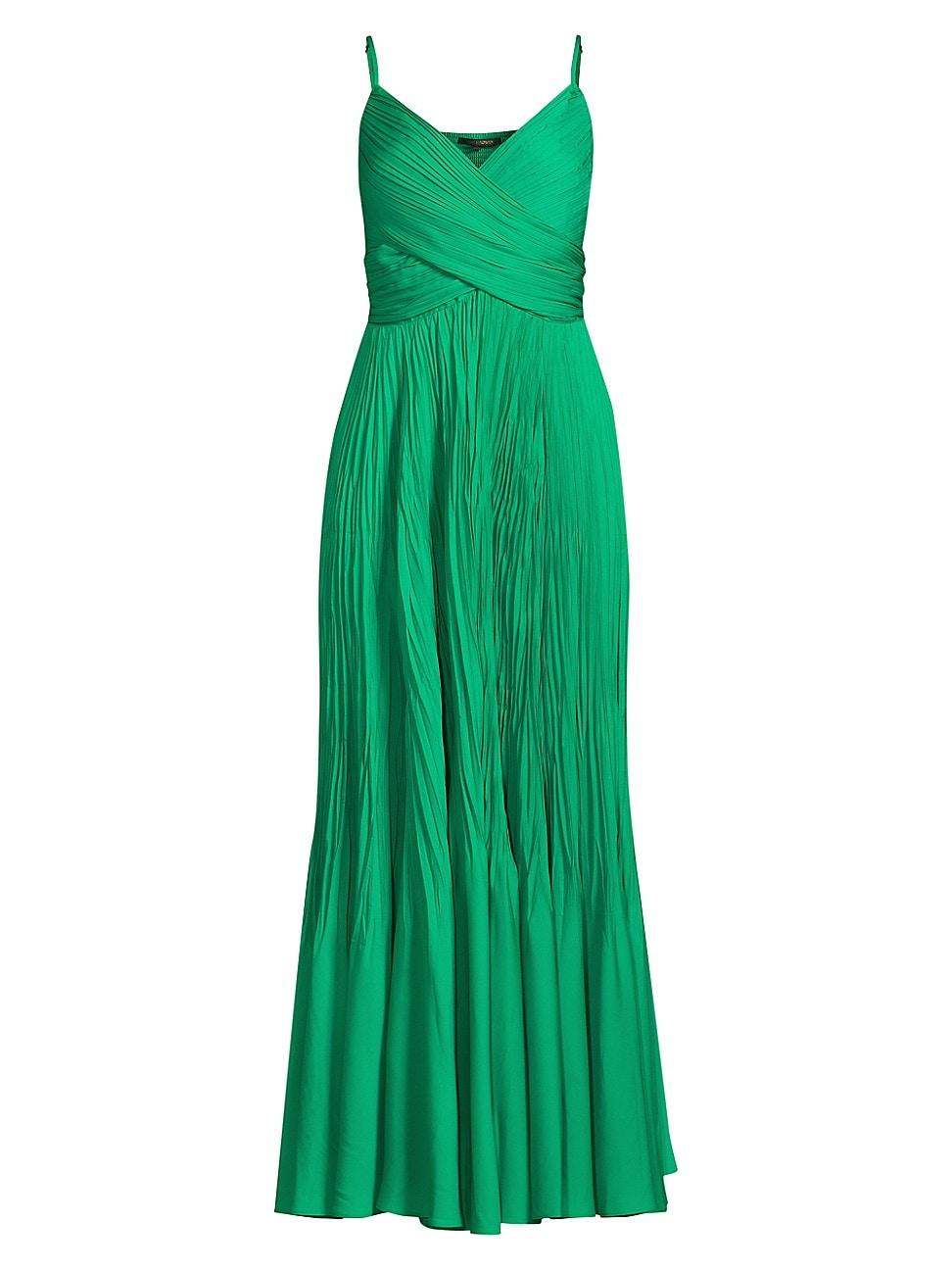 Womens Morgan Satin Maxi Dress Product Image