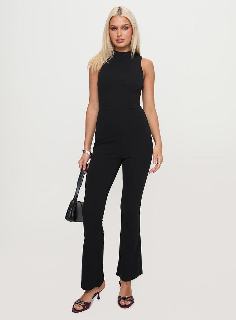 Rileigh Jumpsuit Black Product Image