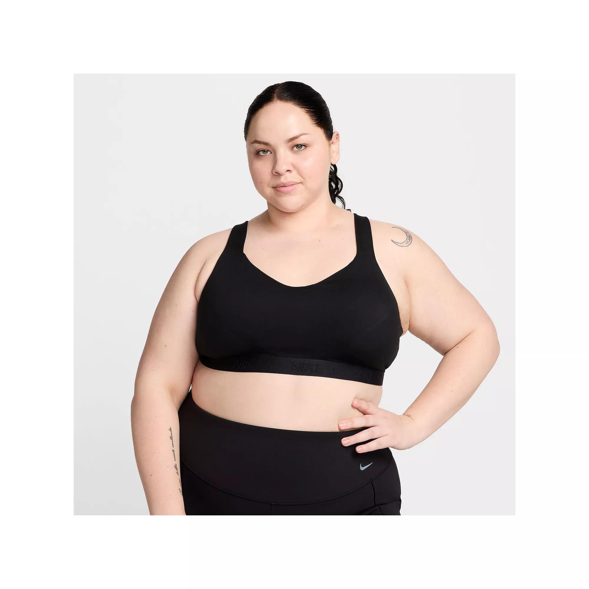 Nike Womens Indy High Support Padded Adjustable Sports Bra (Plus Size) | FJ1971-010 Product Image
