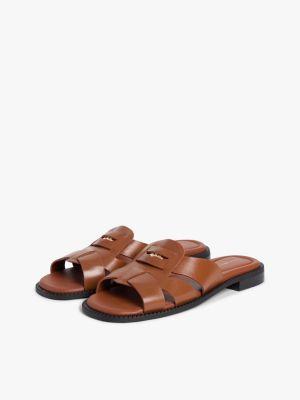 Leather Penny Loafer Sandal Product Image