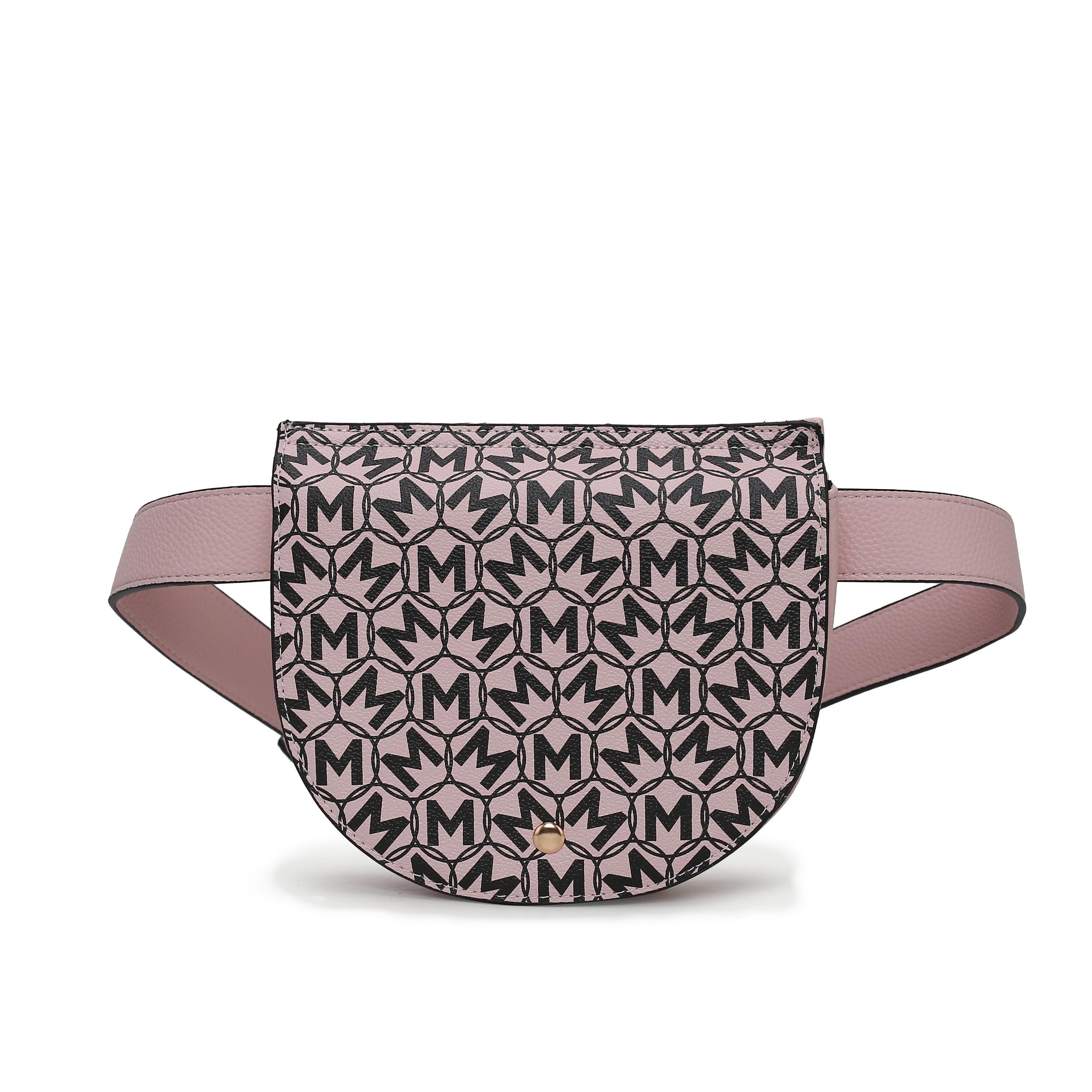 MKF Collection Women's Daksha Monogram Belt Waist Bag Female Product Image