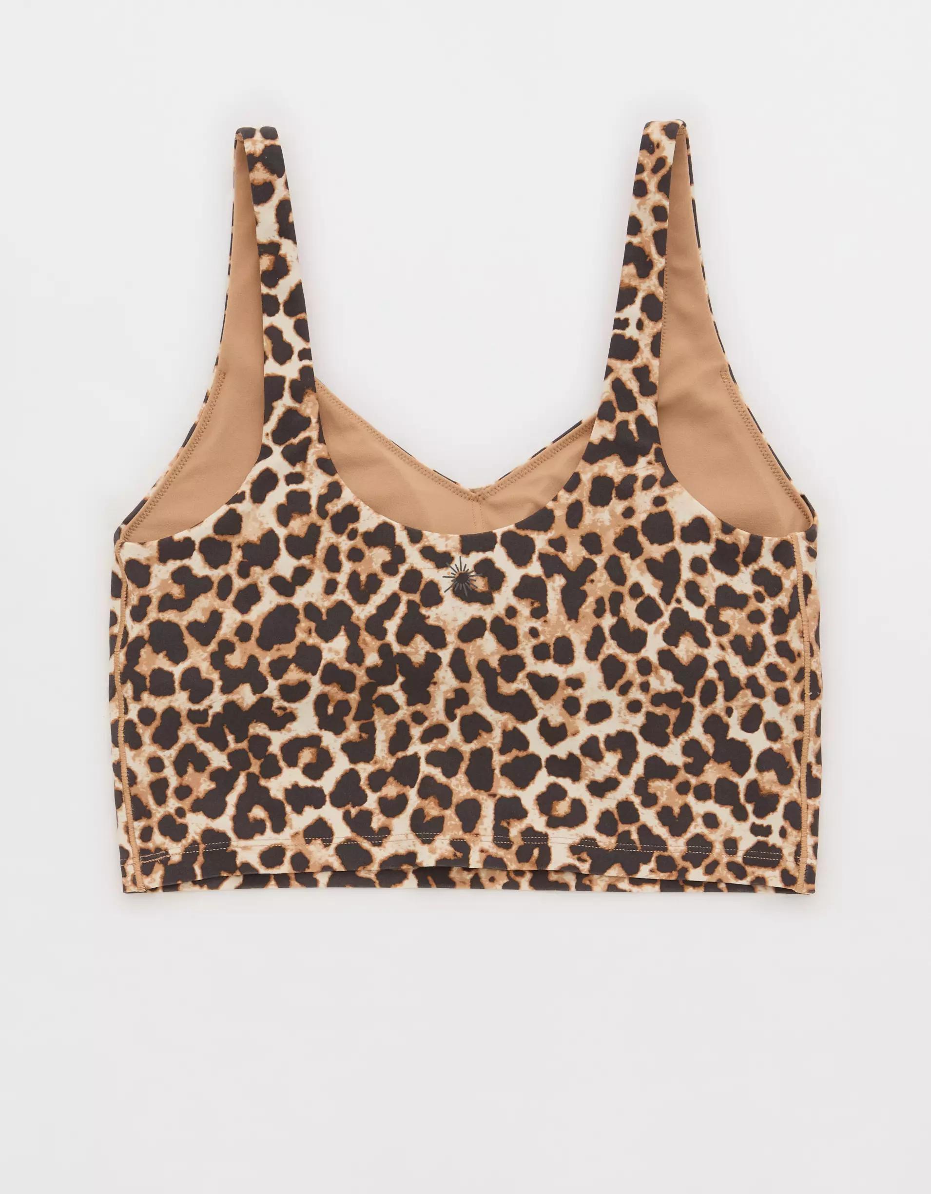 OFFLINE By Aerie Real Me Low Key Longline Sports Bra Product Image