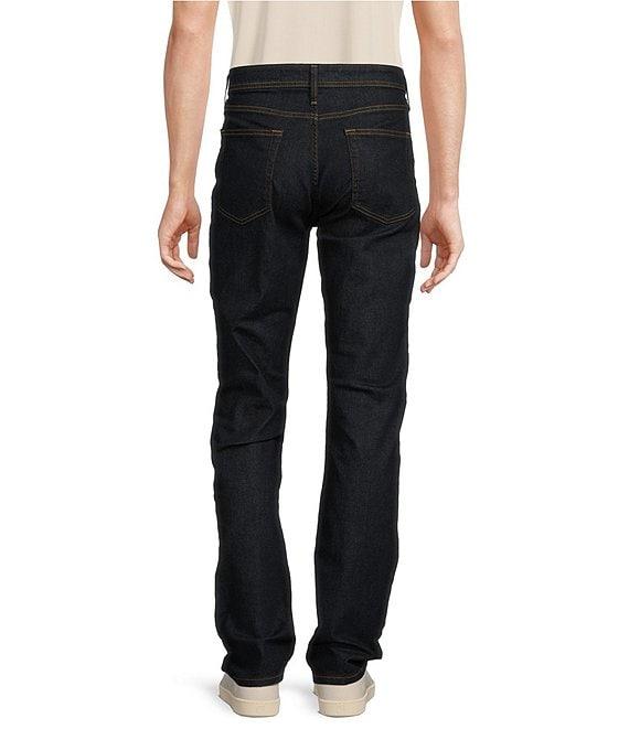 Cremieux Premium Denim Relaxed Straight Fit Dark Wash Stretch Jeans Product Image