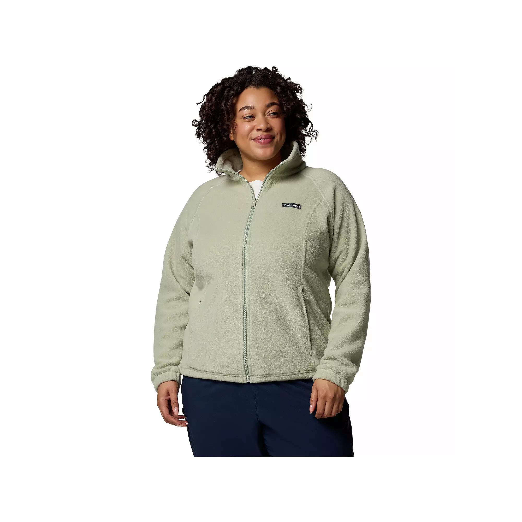 Plus Size Columbia Benton Springs Full-Zip Fleece Jacket, Women's, Size: 1XL, Alpenglow Product Image
