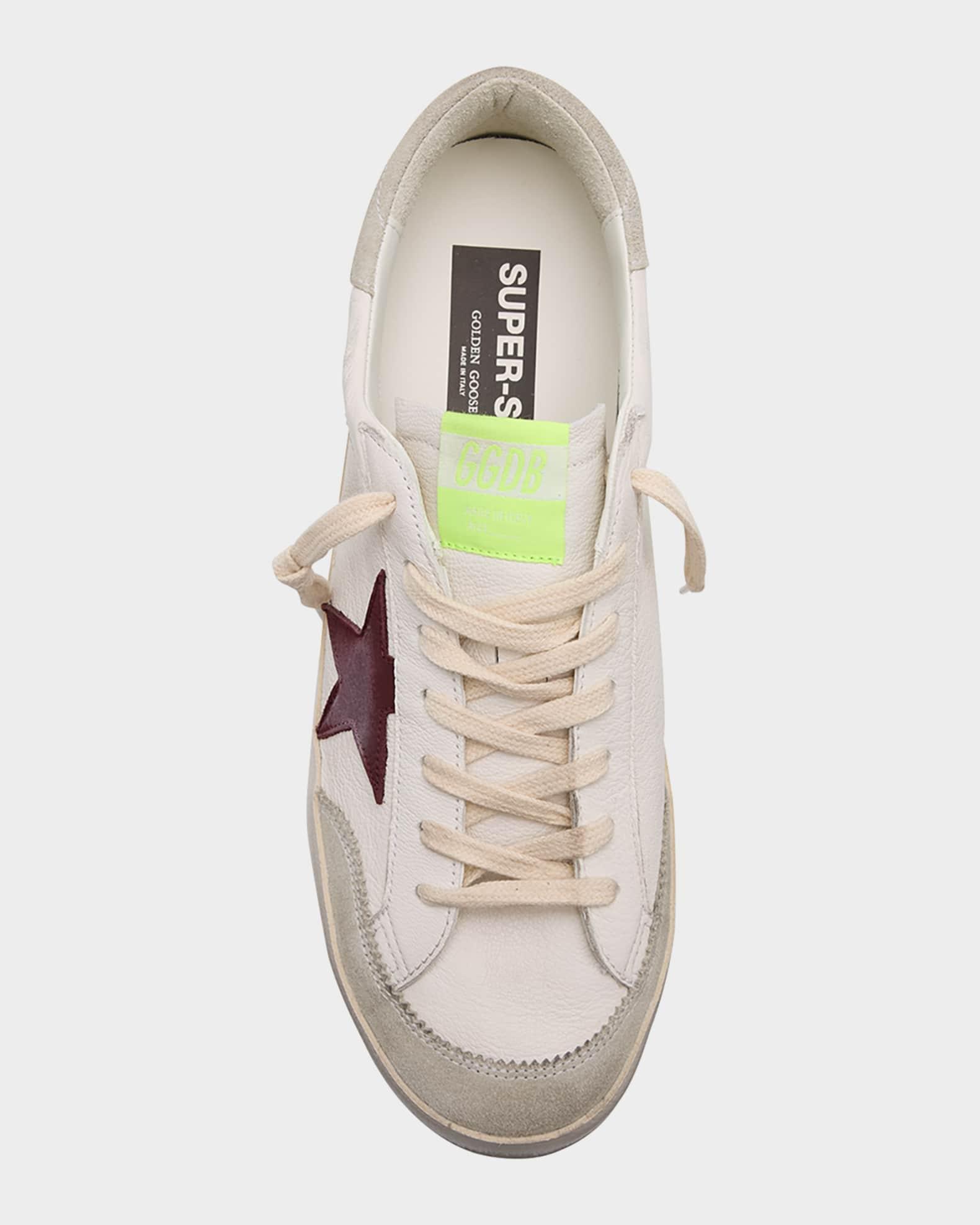 Men's Superstar Napa and Nubuck Low-Top Sneakers Product Image