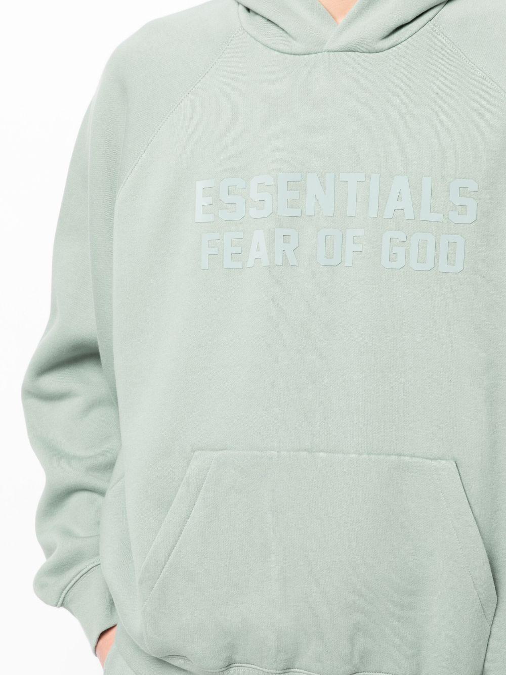Essentials logo-print hoodie Product Image