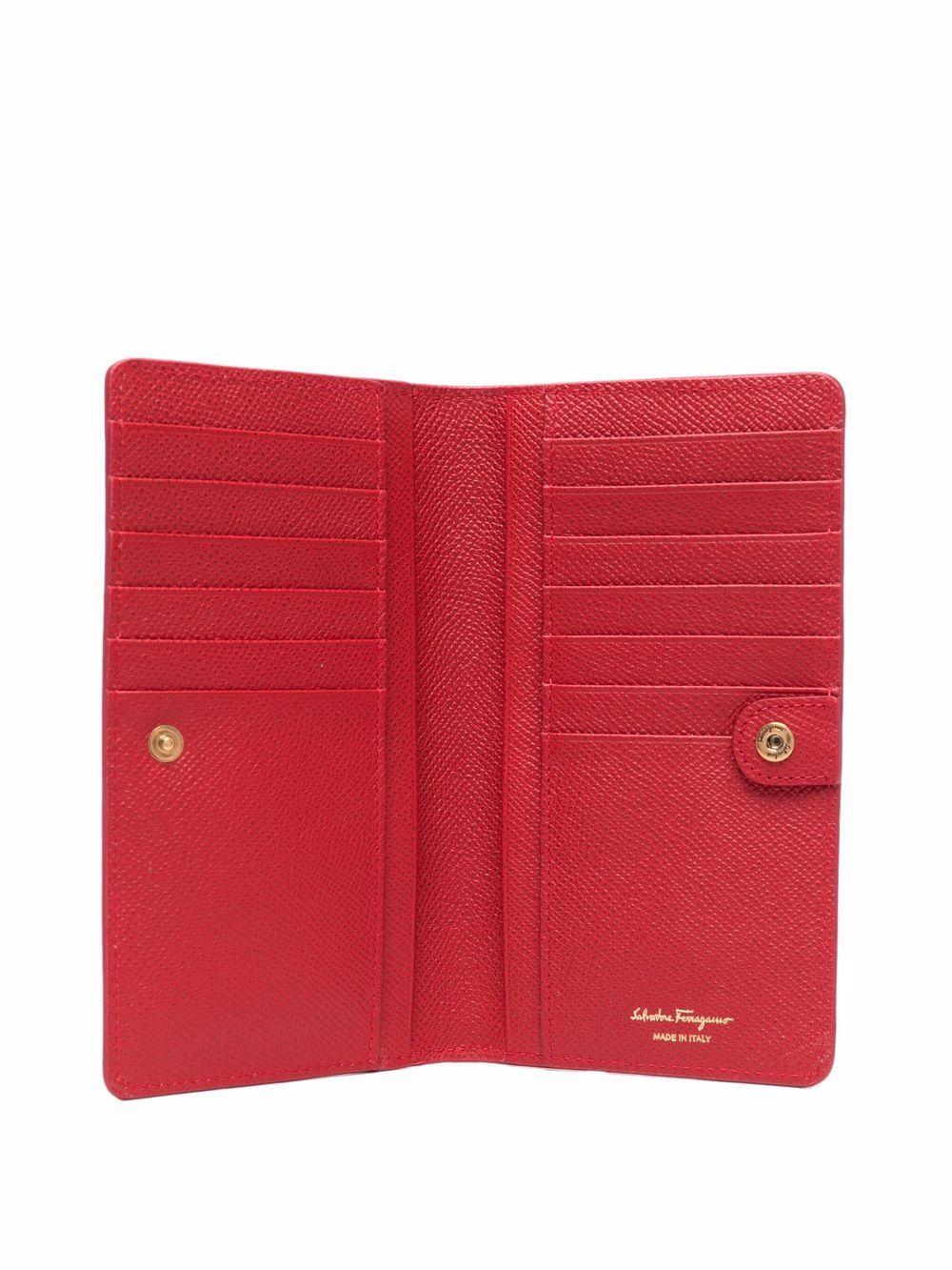 Gancini long leather wallet Product Image