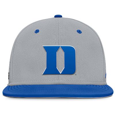 Duke Blue Devils Dugout True Menâs Nike Men's Dri-FIT College Fitted Hat Product Image