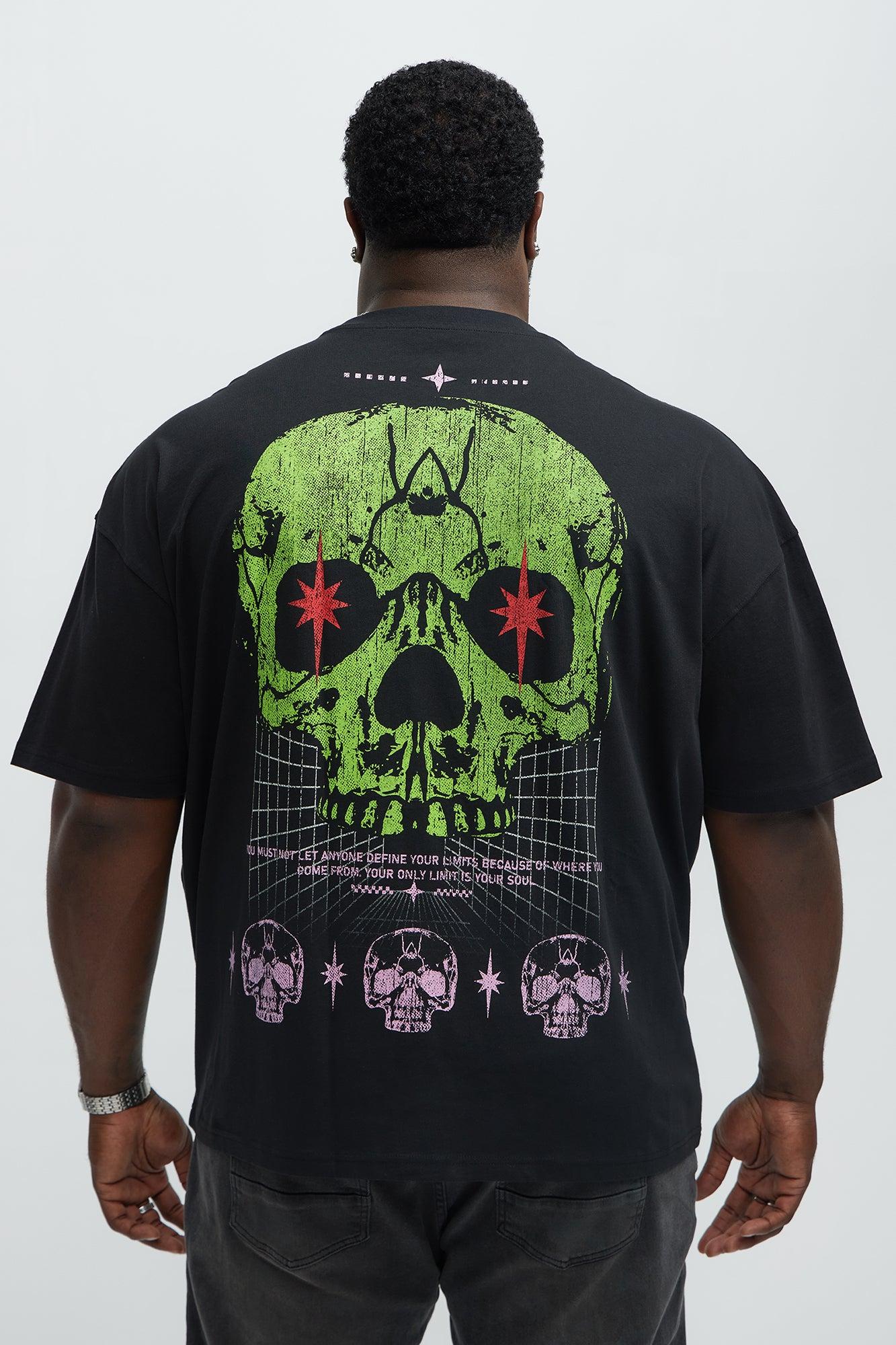 Sinner No Limits Oversized Short Sleeve Tee - Black Product Image