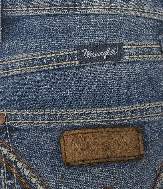 Wrangler® Mae Mid Rise Bootcut Stretch Jeans Product Image