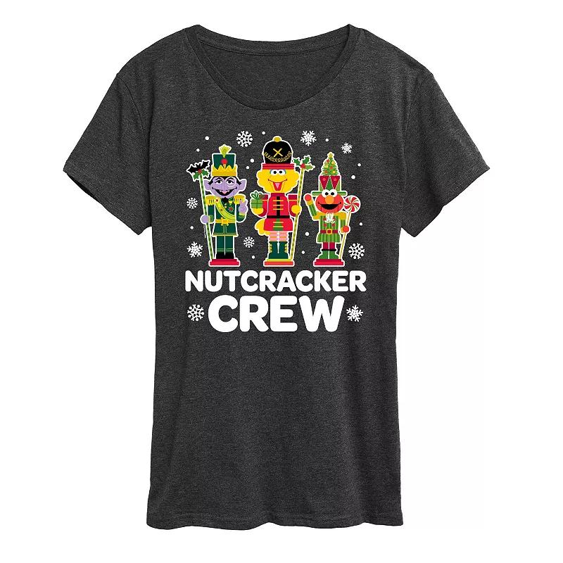 Women's Sesame Street Nutcracker Crew Graphic Tee, Girl's,  Product Image