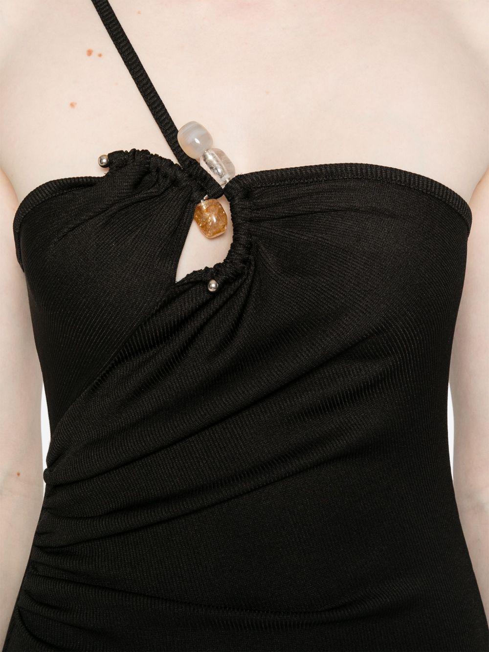 stone-embellished maxi dress Product Image