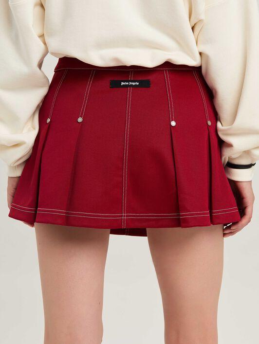 VINTAGE PLEATED MINI SKIRT Product Image