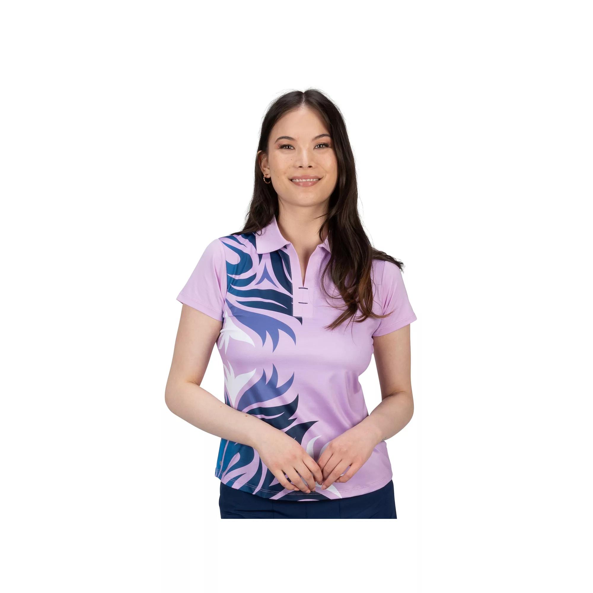 Womens Nancy Lopez Trinity Short Sleeve Golf Polo Product Image