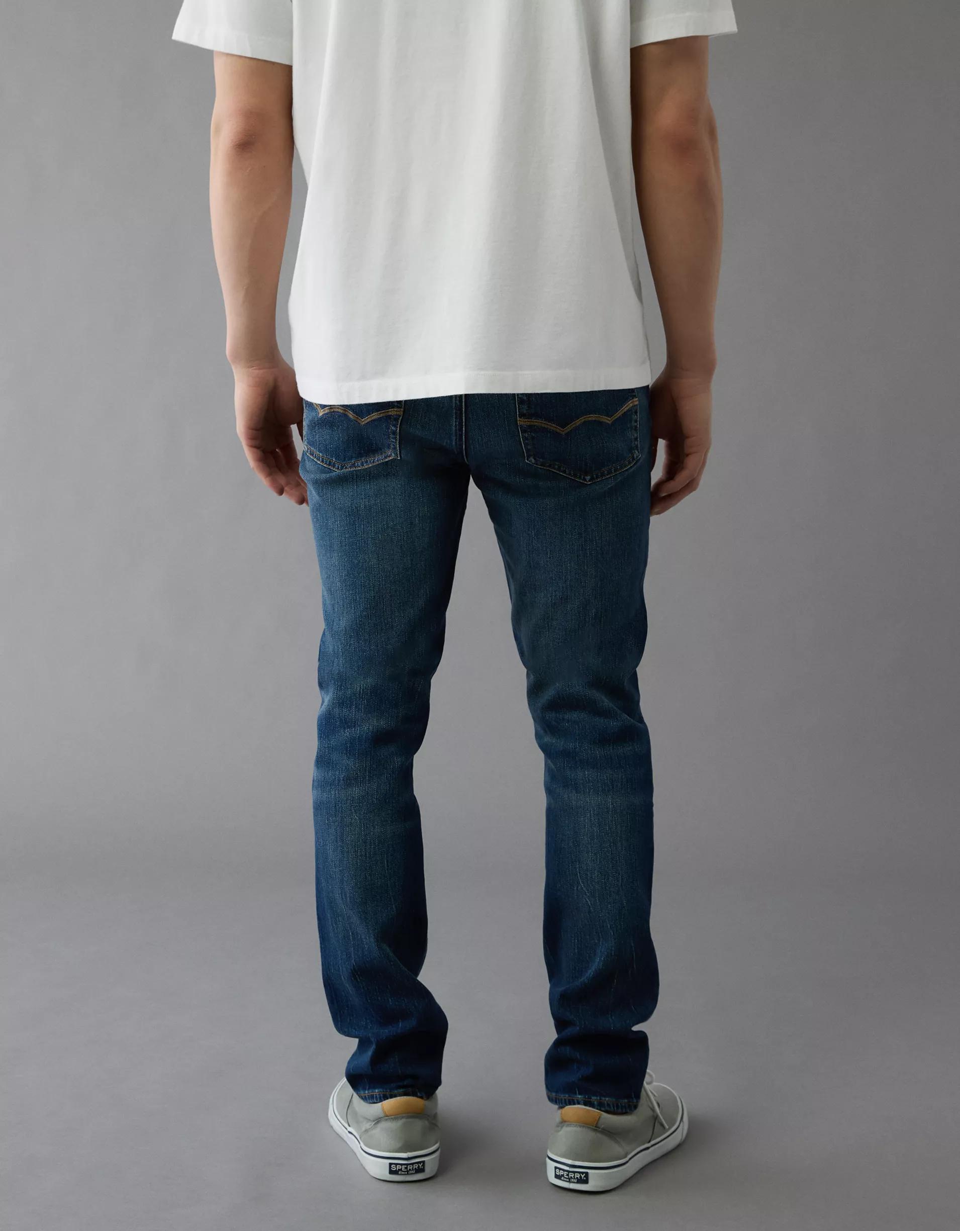 AE AirFlex+ Patched Skinny Jean Product Image
